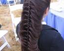 Оригинальное плетение длинных волос