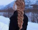 Красивое плетение косы