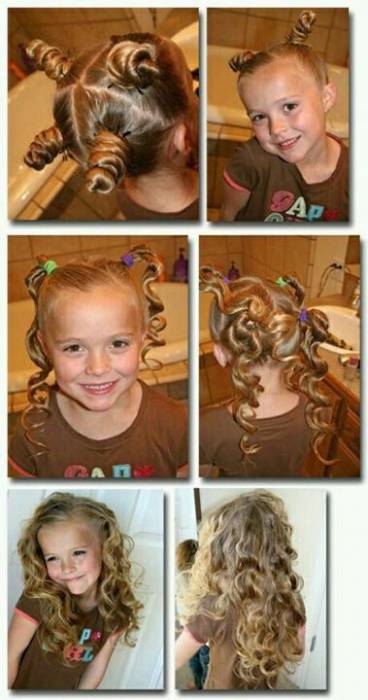 фотоурок: как сделать волнистые волосы девочке