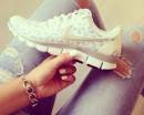 Леопардовые бело-серые кроссовки Nike
