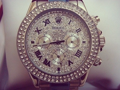 Часы Rolex с бриллиантами