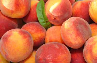 персики, фрукты, здоровая еда