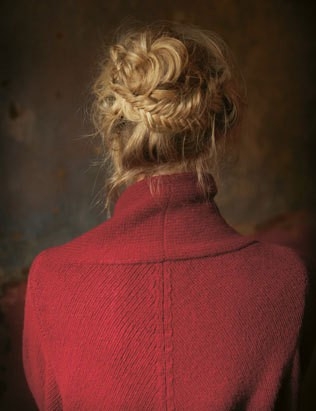 Прическа с плетением "французская коса"
