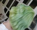 Зелёные волосы (каре)