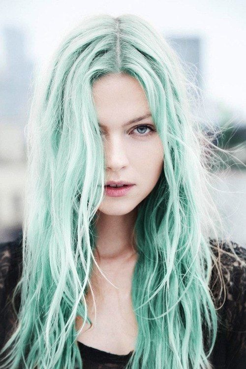 Зелёные волосы