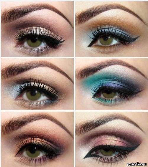 6 идей макияжа для зеленых глаз